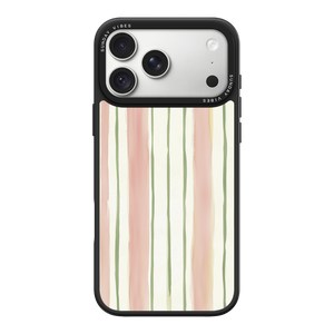 Pastel Stripe Serenade iPhone Case
