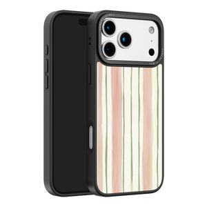Pastel Stripe Serenade iPhone Case