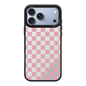 Pink Glitch iPhone Case