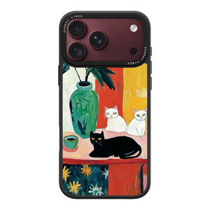 Feline Artistry iPhone Case