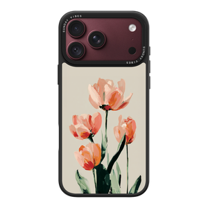 Coral Canvas iPhone Case