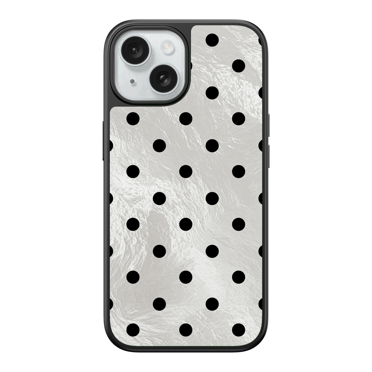 Moon Dust Polka iPhone Case
