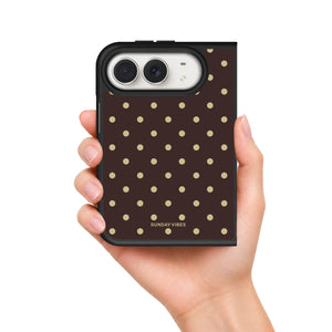 Mocha Stardust iPhone Duo Case