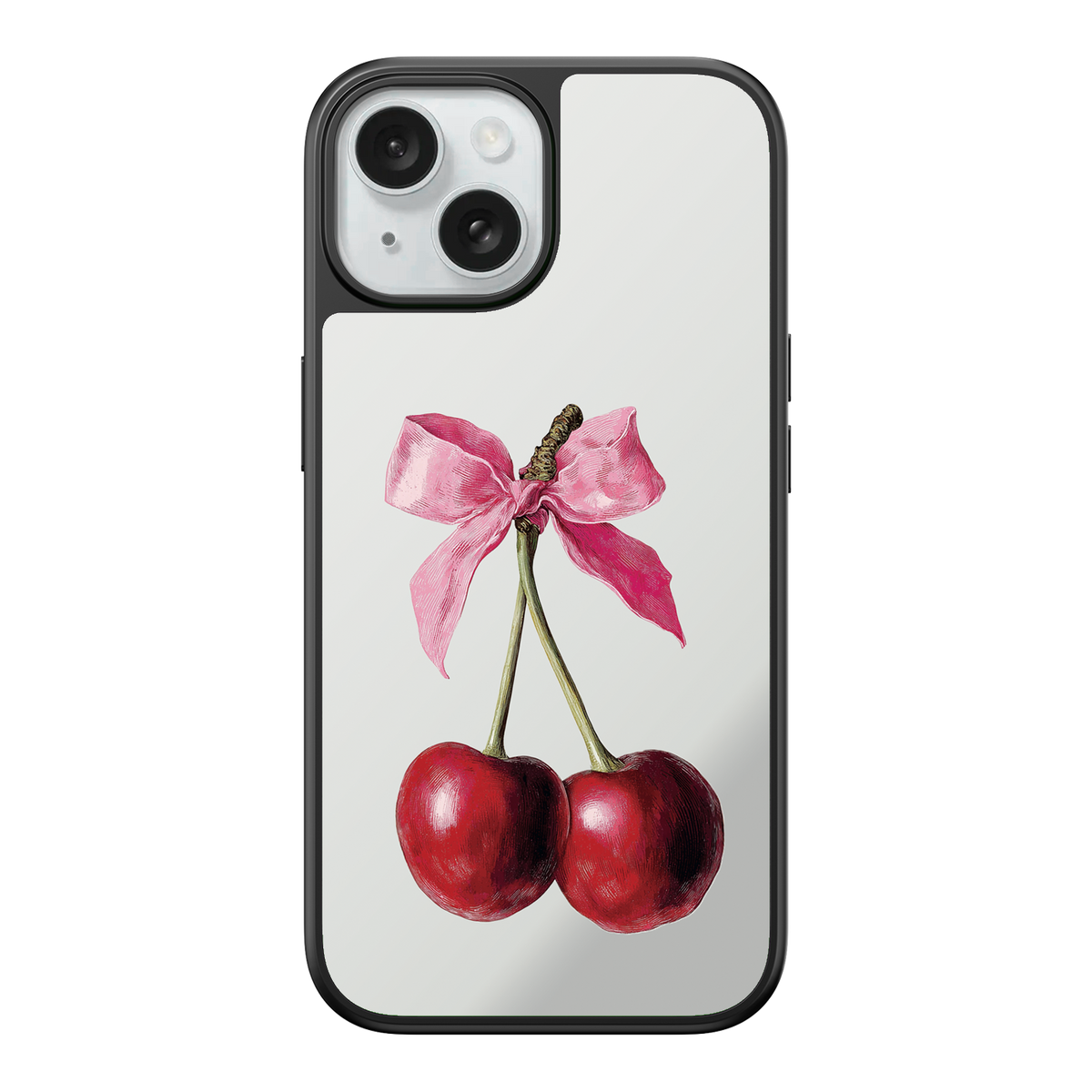 Cherry Charm Mirror iPhone Case - SundayVibes - 11