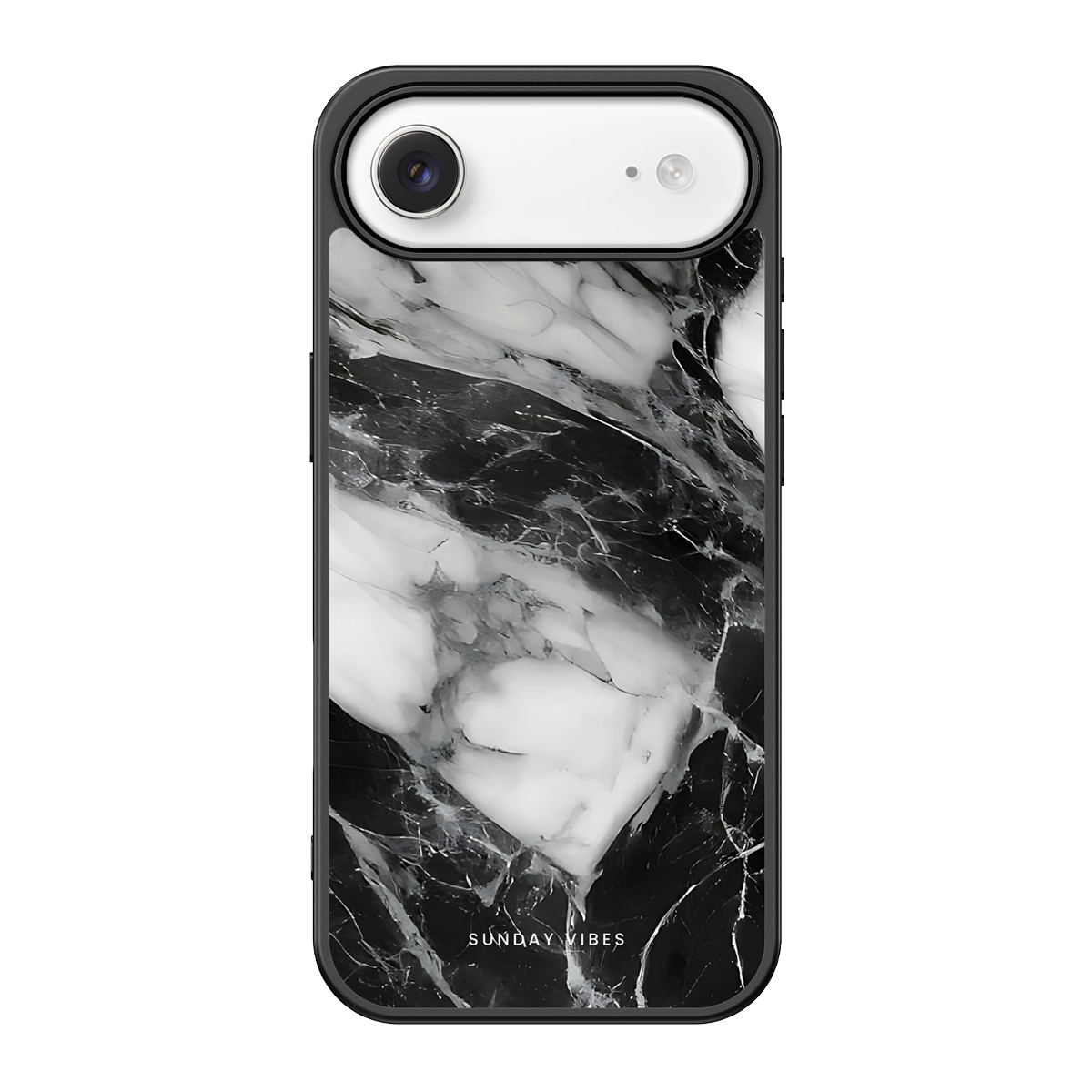 Monochrome Marble iPhone Case