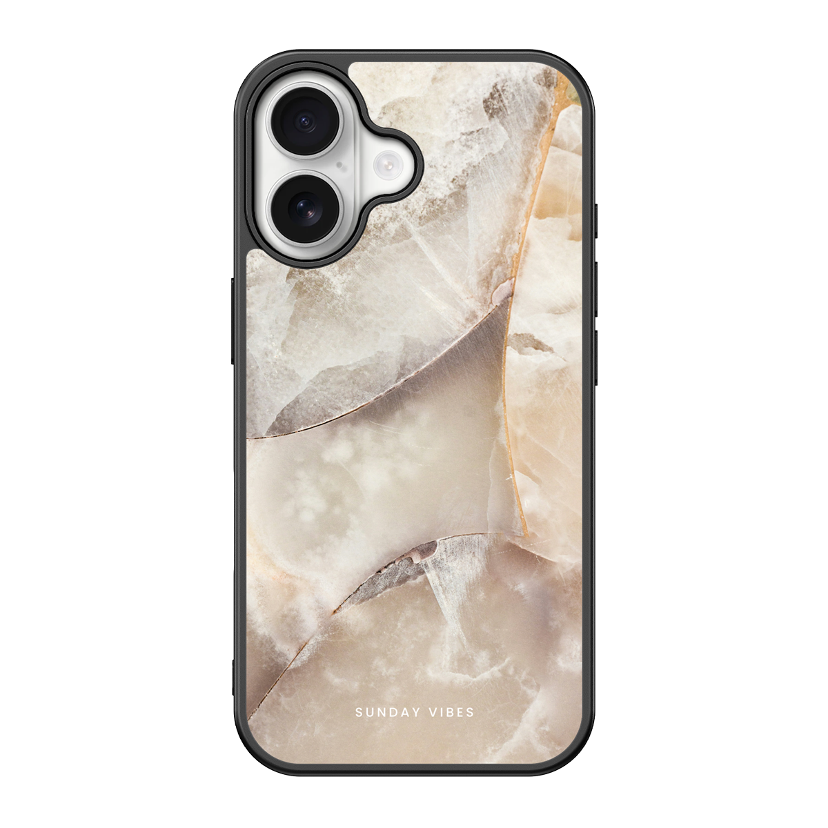 Alabaster Whirl iPhone Case