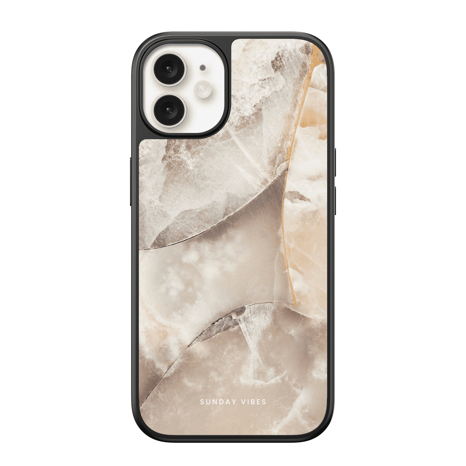 Alabaster Whirl iPhone Case