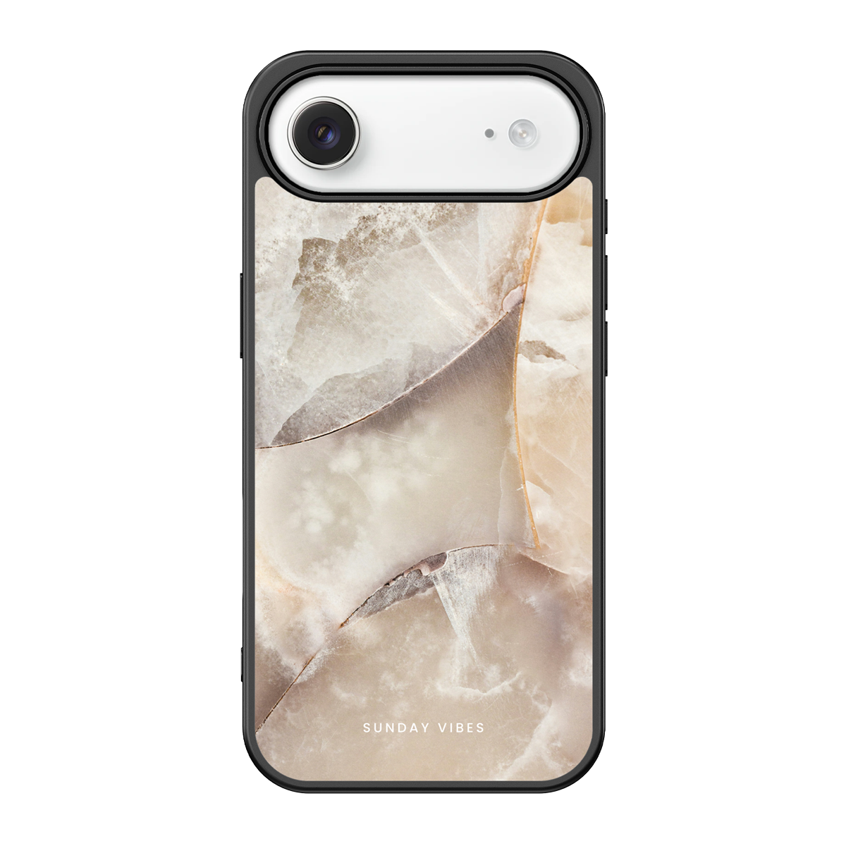 Alabaster Whirl iPhone Case