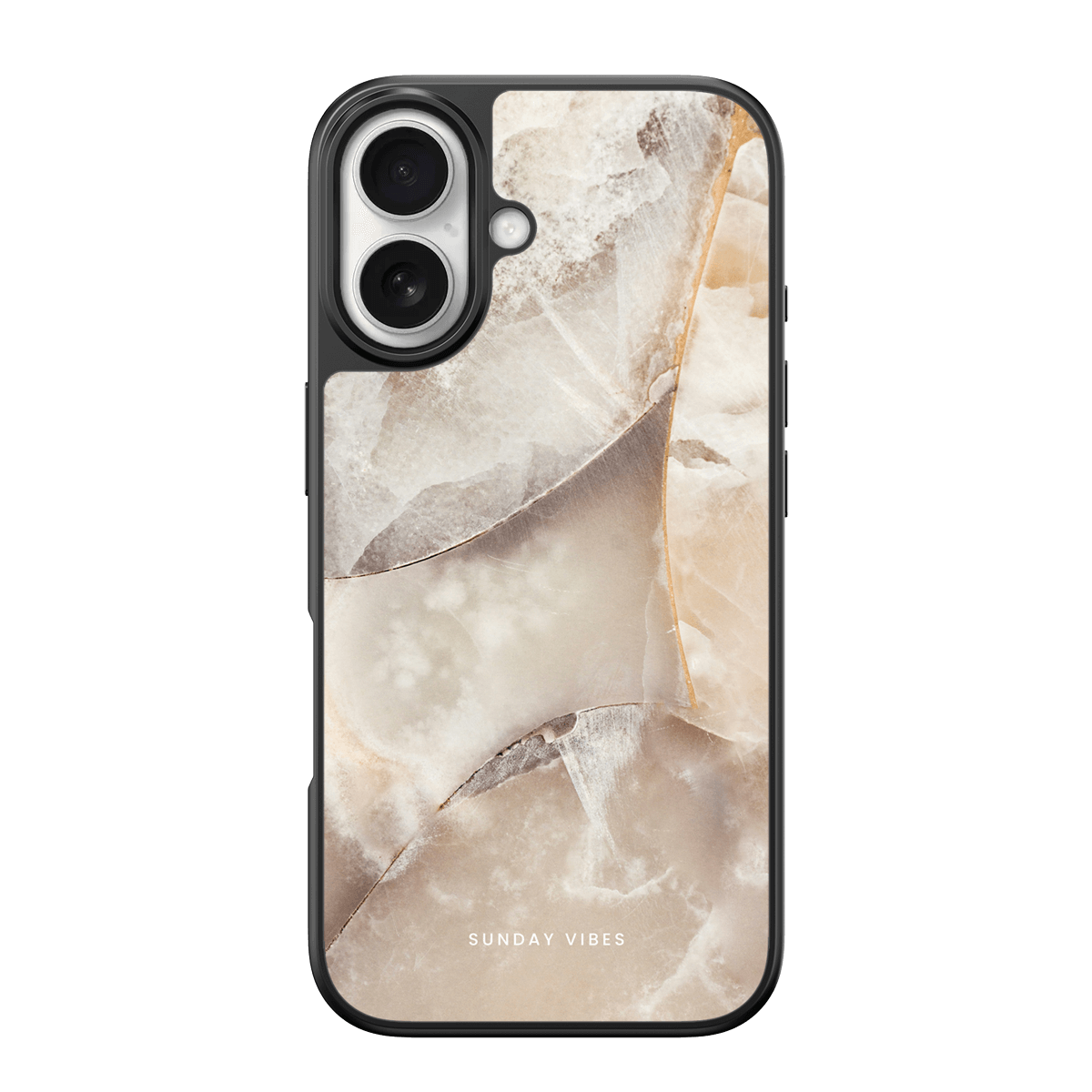 Alabaster Whirl iPhone Case