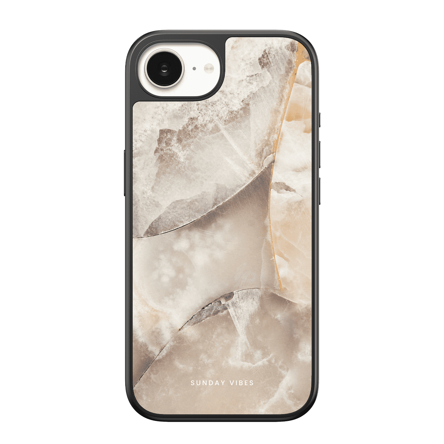 Alabaster Whirl iPhone Case
