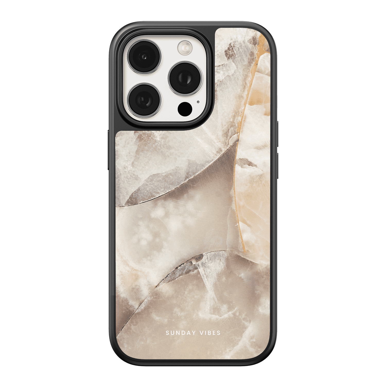 Alabaster Whirl iPhone Case