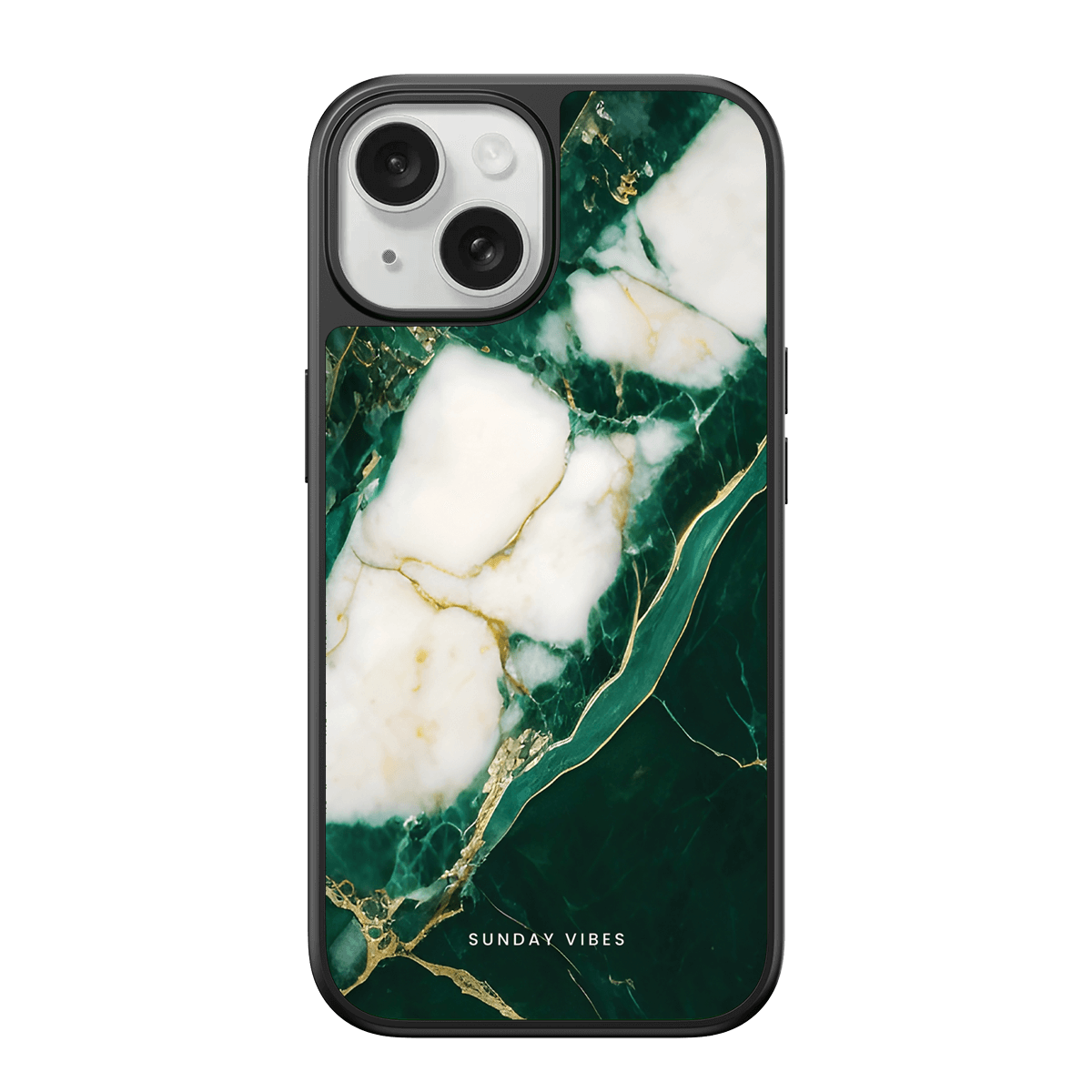 Emerald Vein Marble iPhone Case