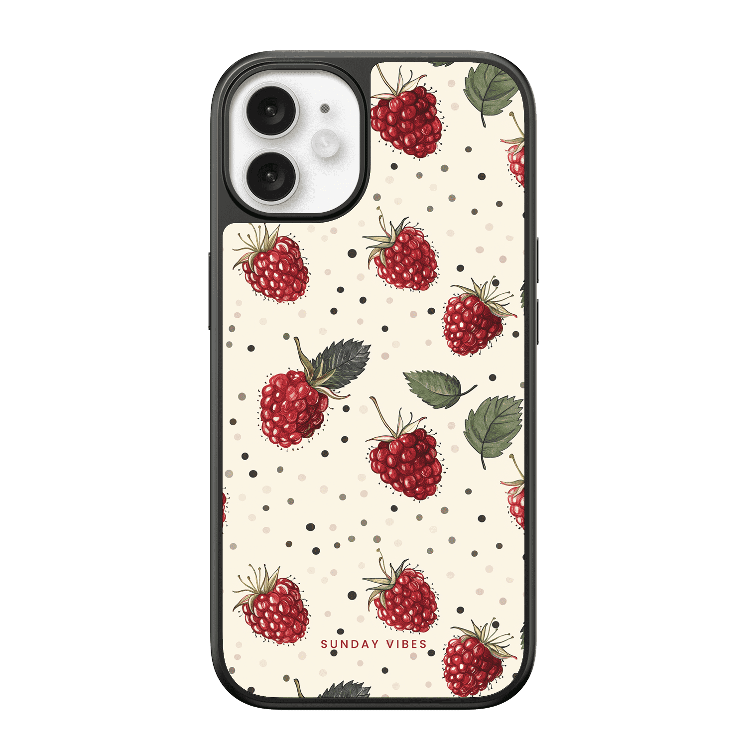 Raspberry Delight iPhone Case