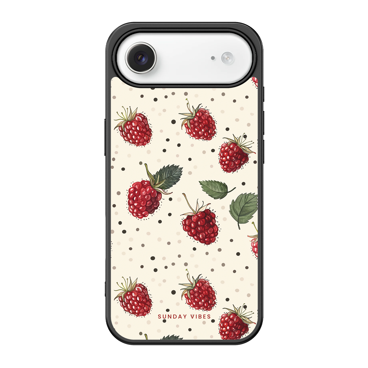 Raspberry Delight iPhone Case