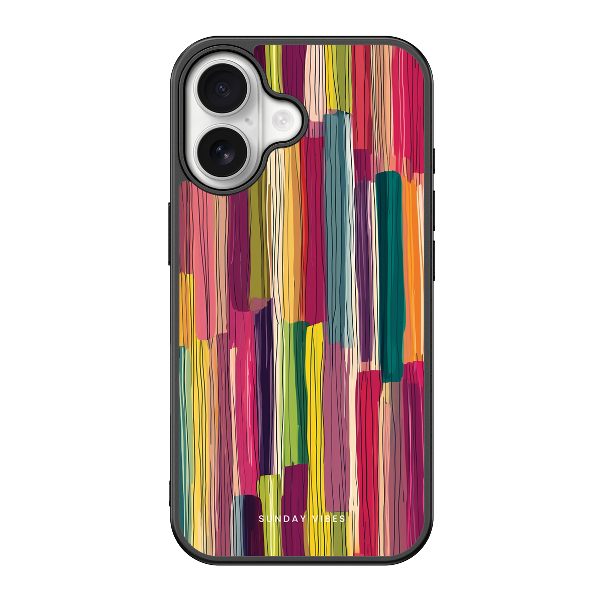 Vivid Strokes iPhone Case