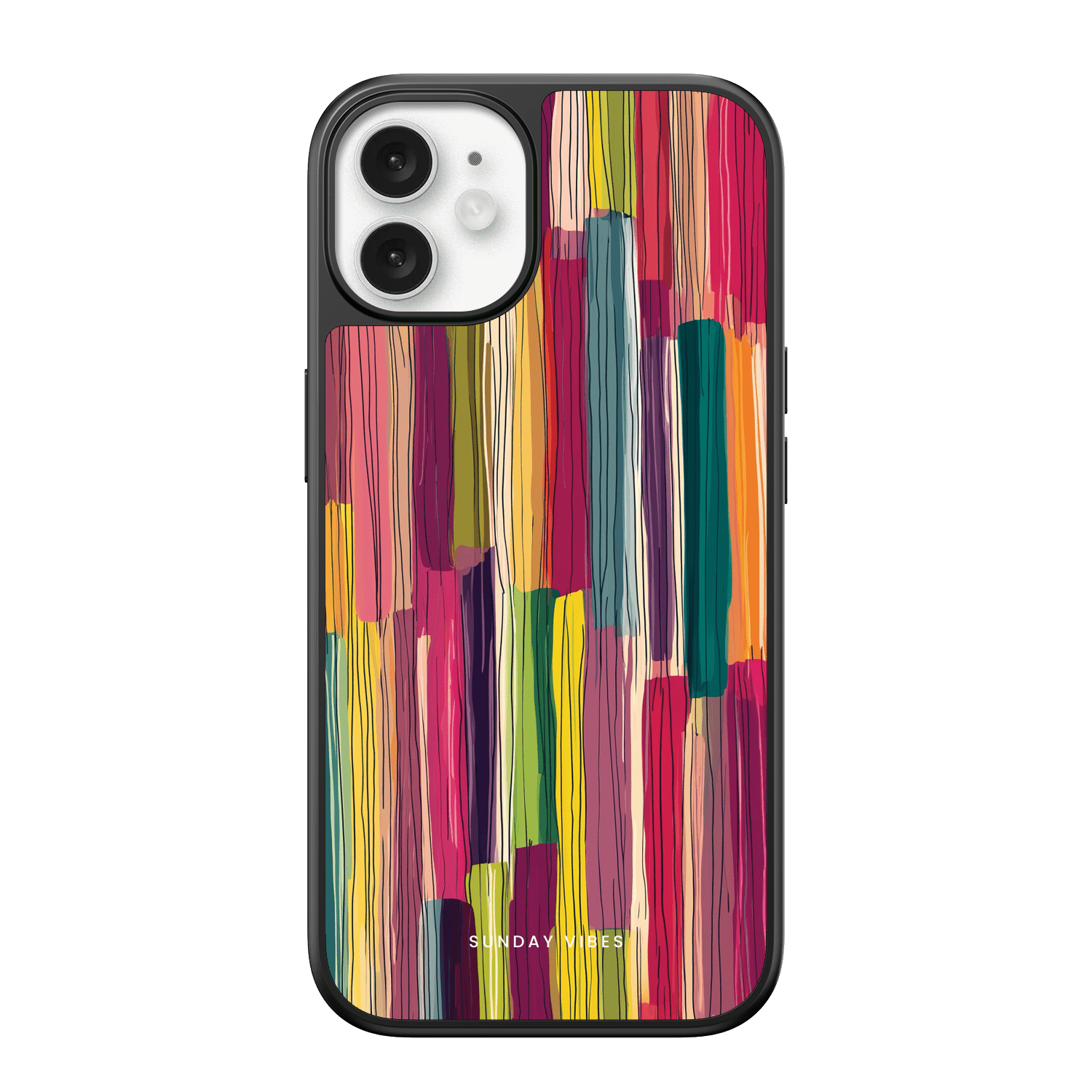 Vivid Strokes iPhone Case
