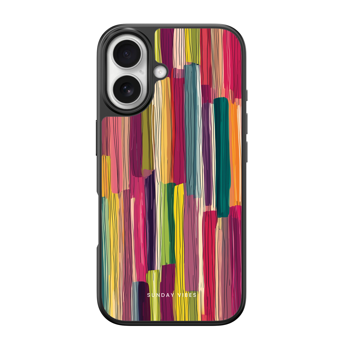 Vivid Strokes iPhone Case