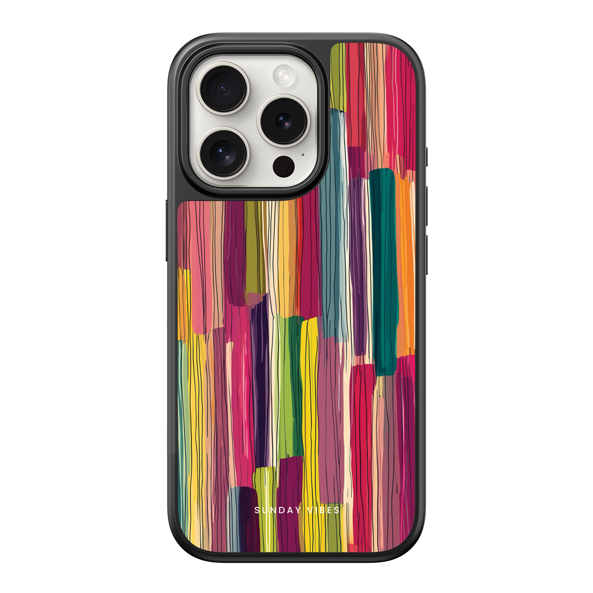 Vivid Strokes iPhone Case
