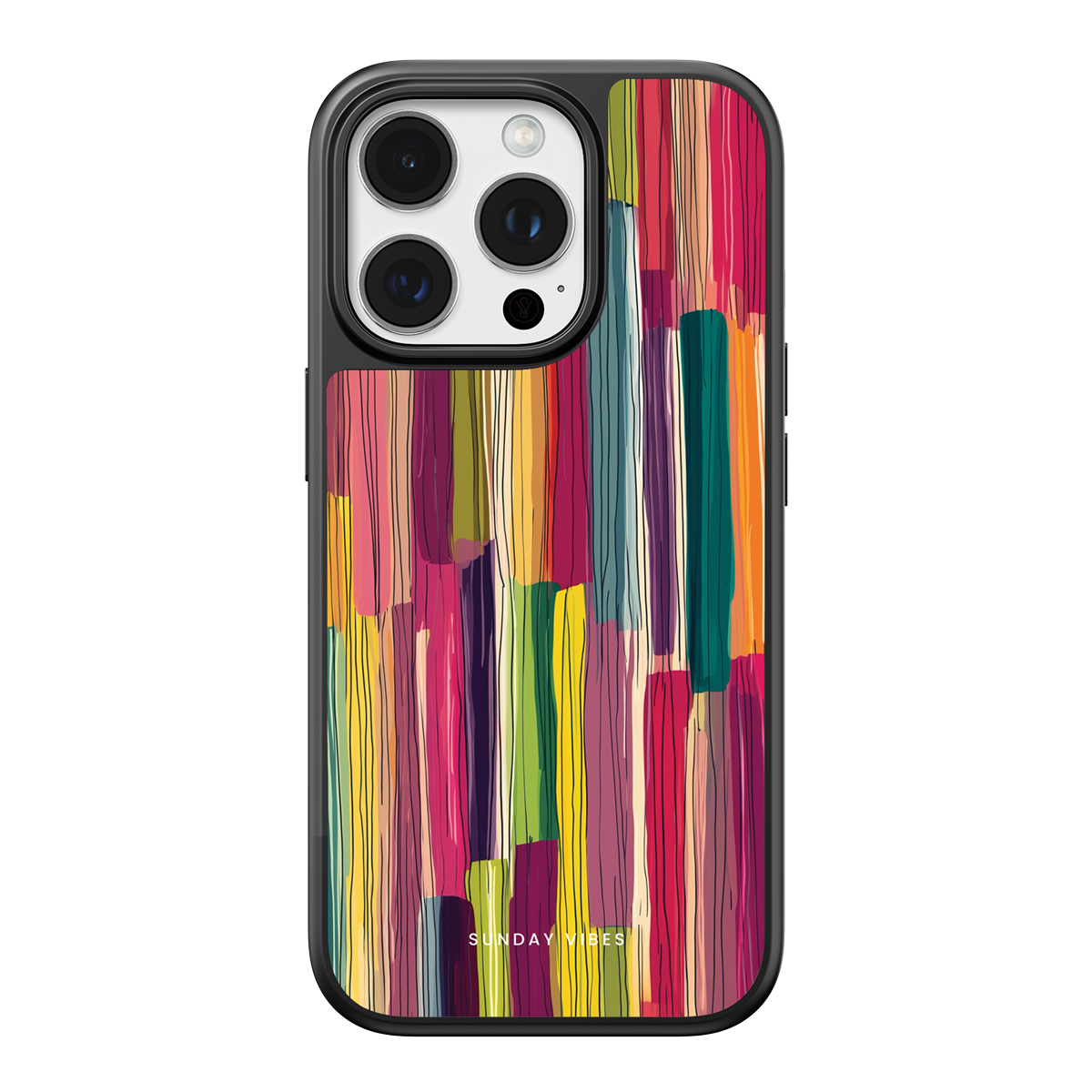 Vivid Strokes iPhone Case