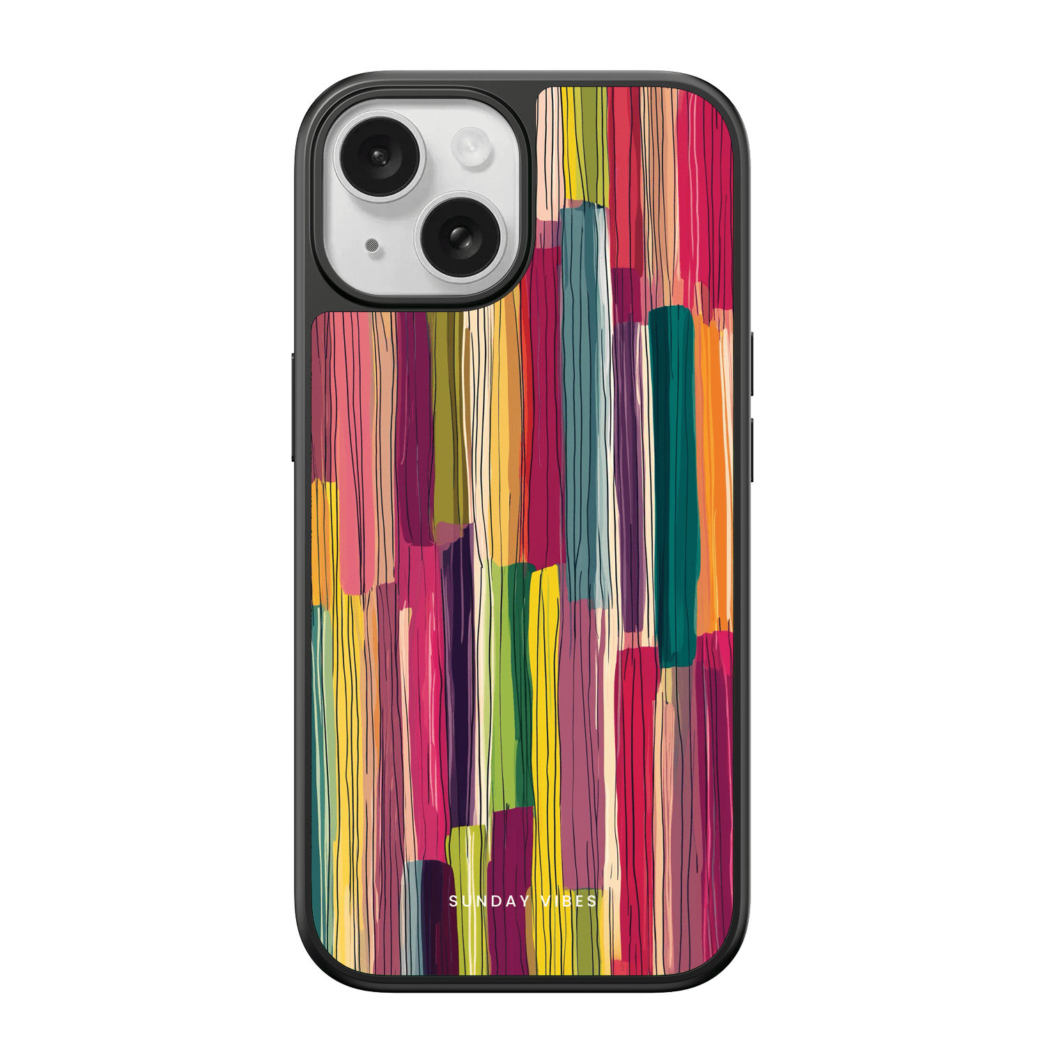 Vivid Strokes iPhone Case