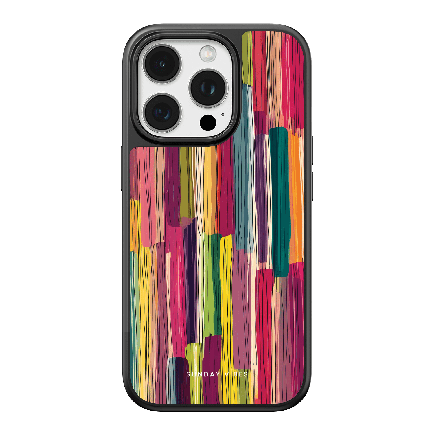 Vivid Strokes iPhone Case