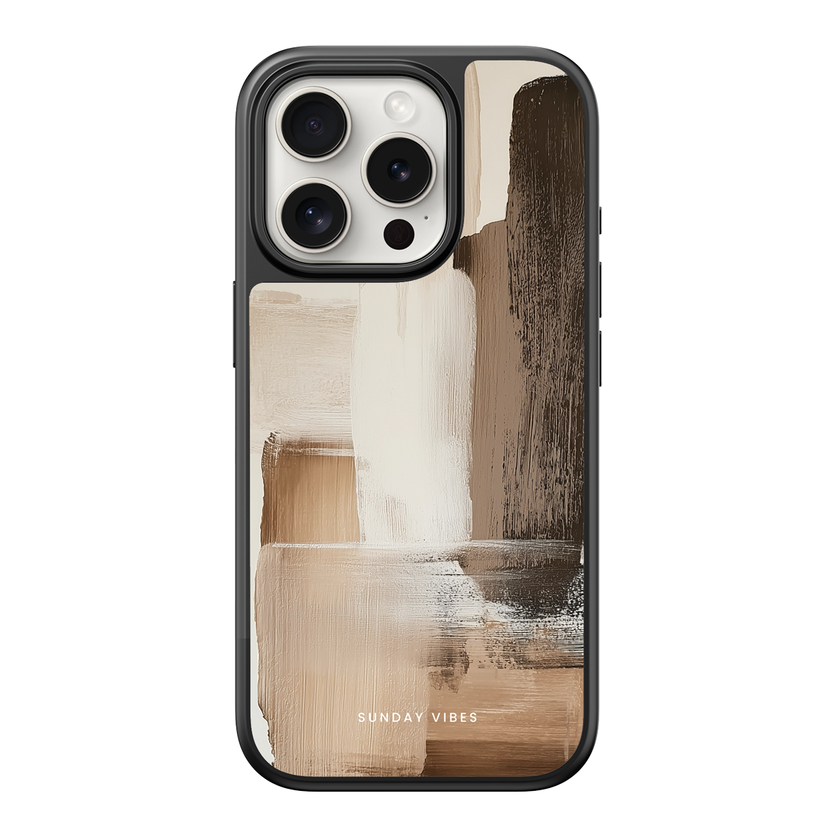 Earthy Strokes iPhone Case