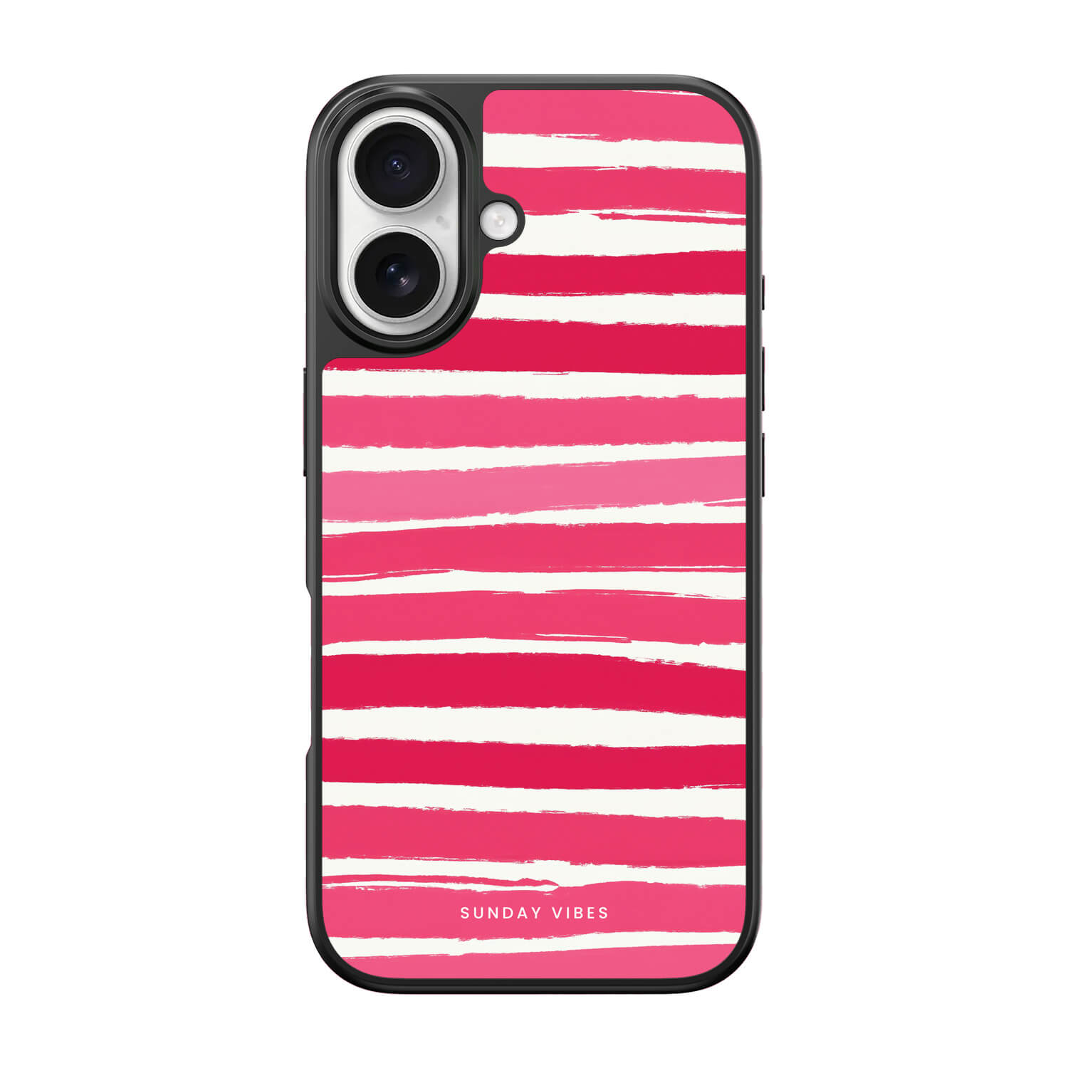 Rosy Brushstroke iPhone Case