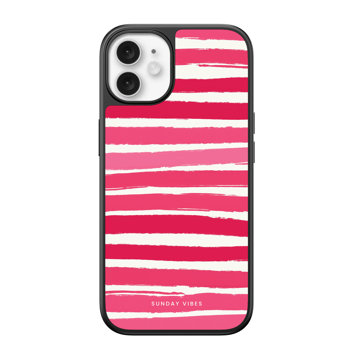 Rosy Brushstroke iPhone Case