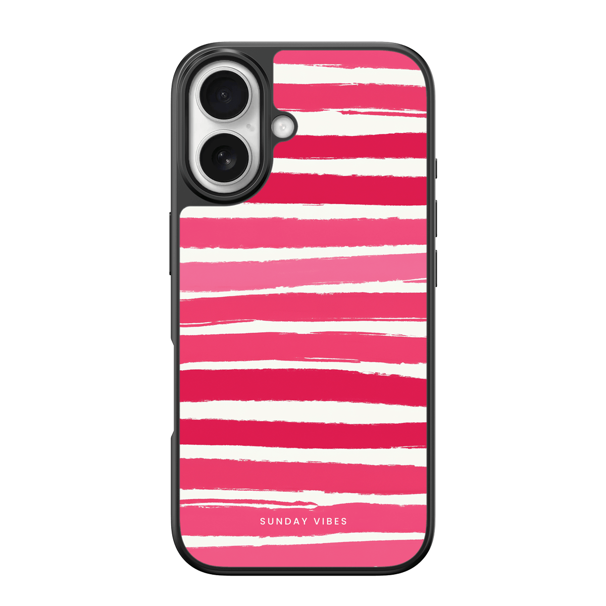 Rosy Brushstroke iPhone Case
