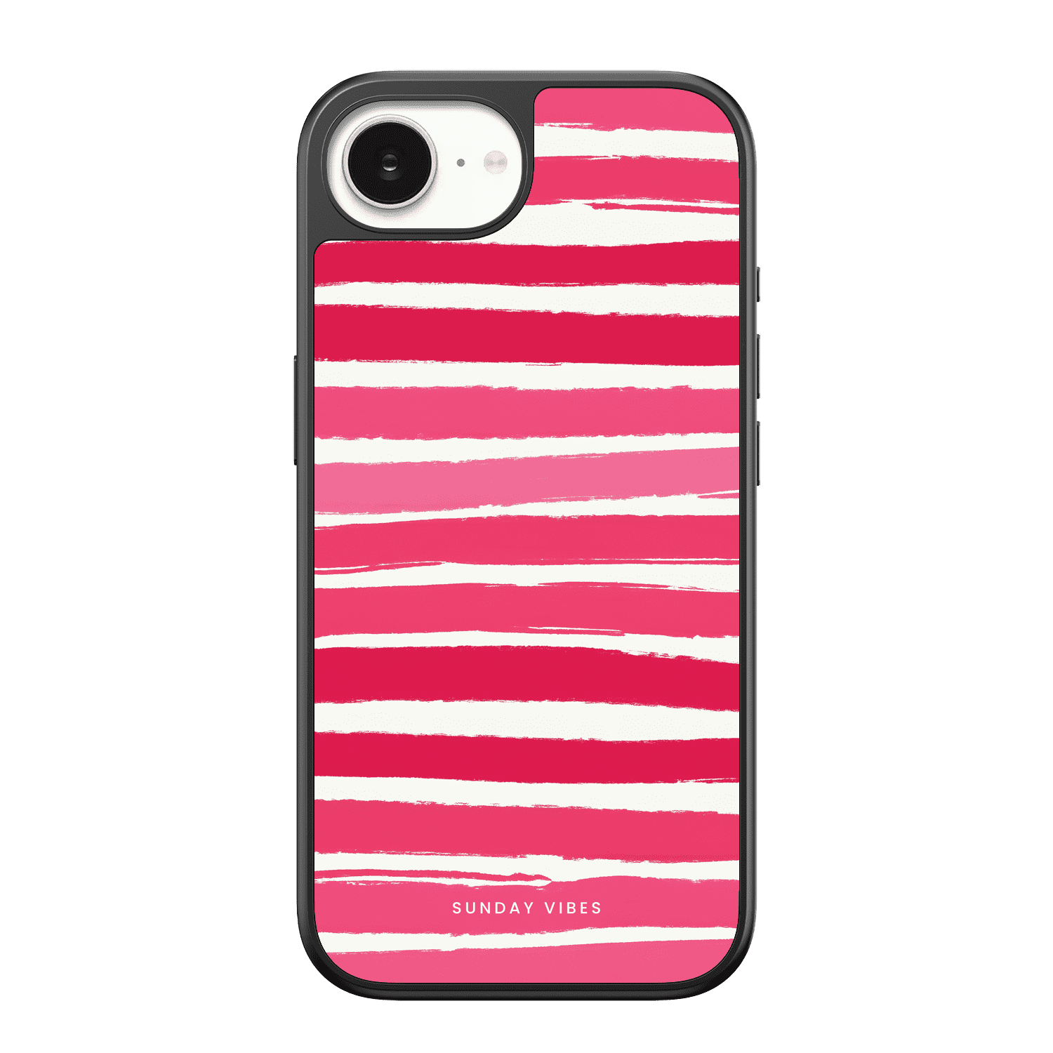 Rosy Brushstroke iPhone Case