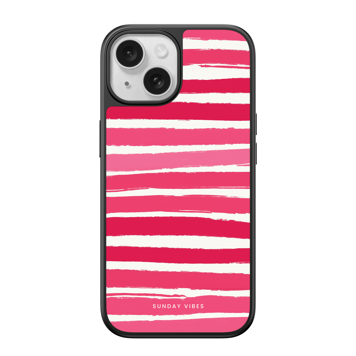 Rosy Brushstroke iPhone Case