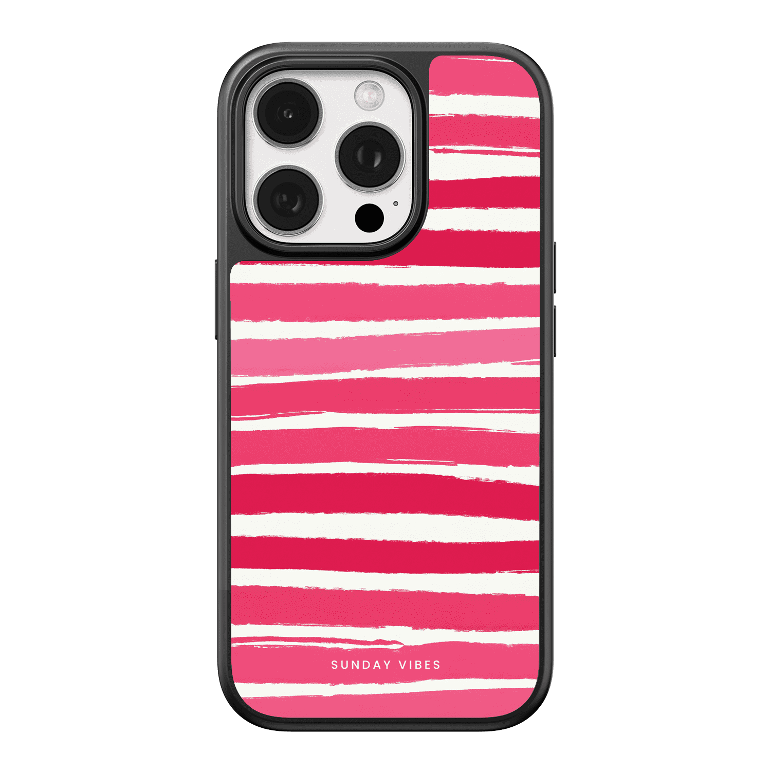 Rosy Brushstroke iPhone Case
