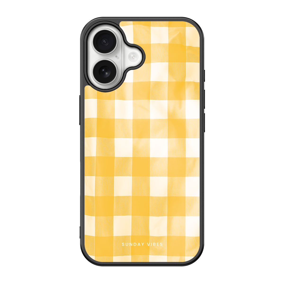 Sunshine Gingham iPhone Case