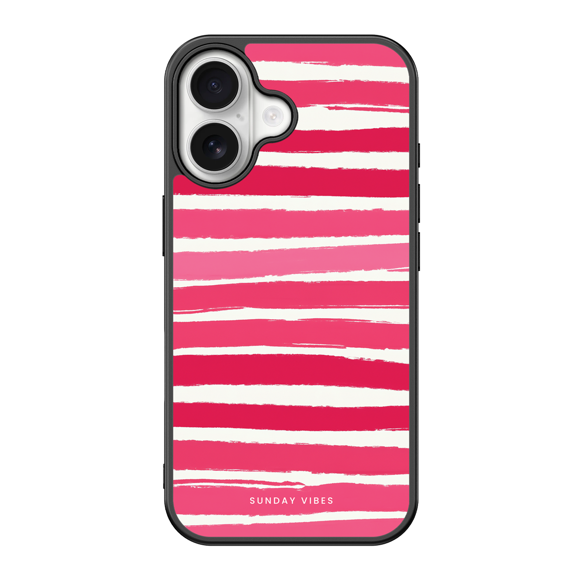 Rosy Brushstroke iPhone Case