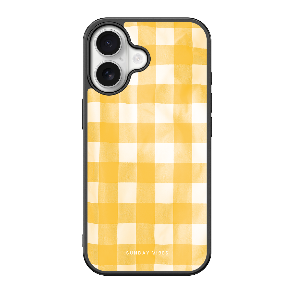 Sunshine Gingham iPhone Case