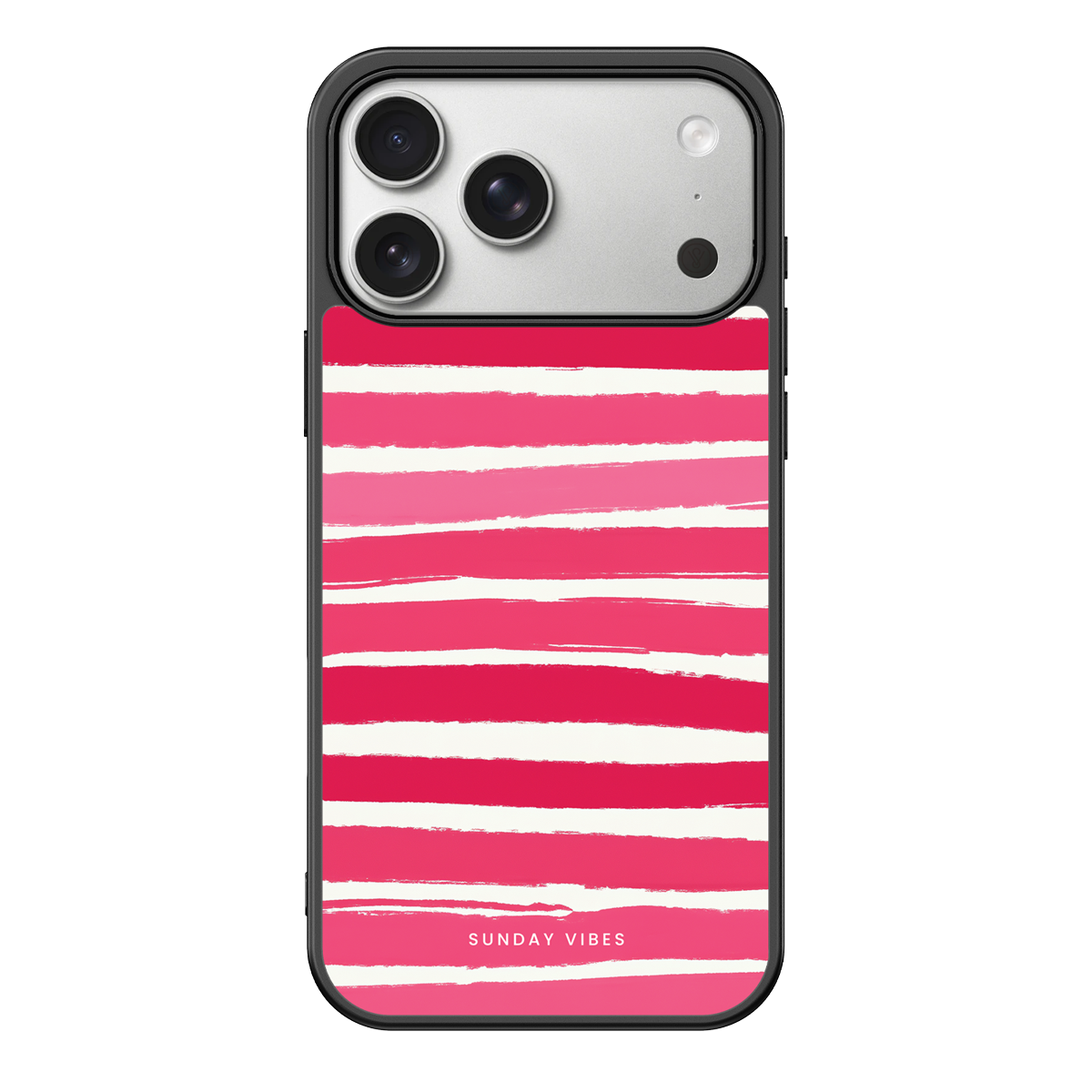 Rosy Brushstroke iPhone Case