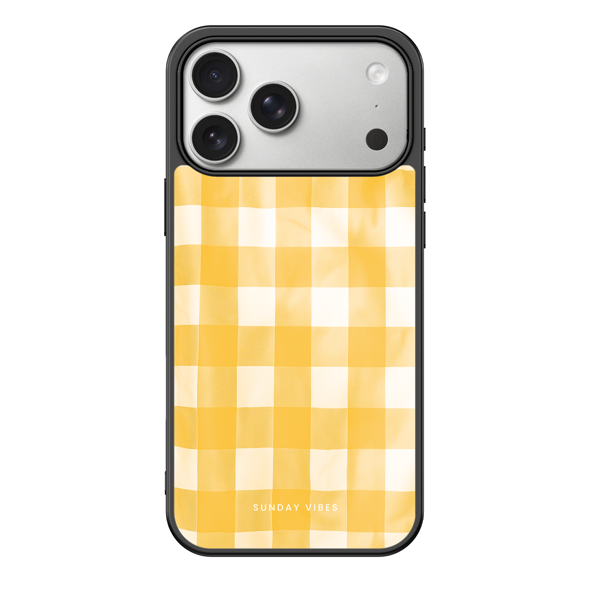 Sunshine Gingham iPhone Case