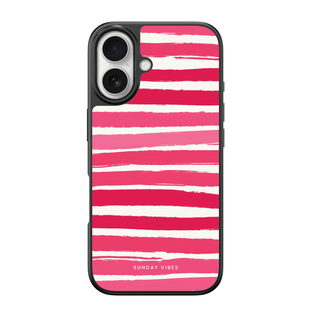 Rosy Brushstroke iPhone Case