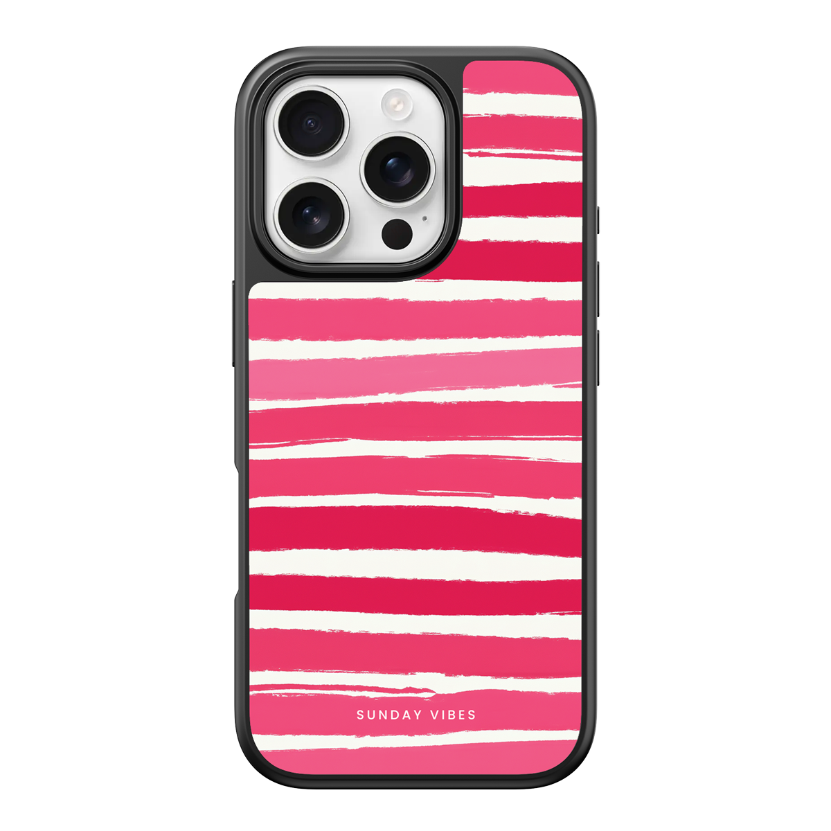 Rosy Brushstroke iPhone Case