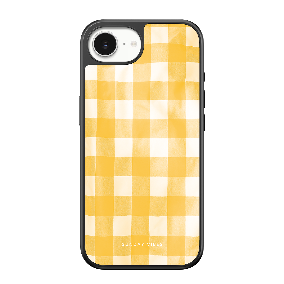 Sunshine Gingham iPhone Case