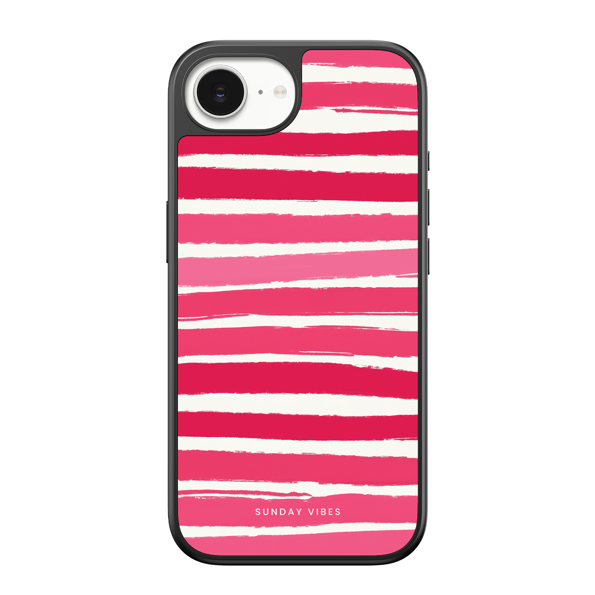 Rosy Brushstroke iPhone Case