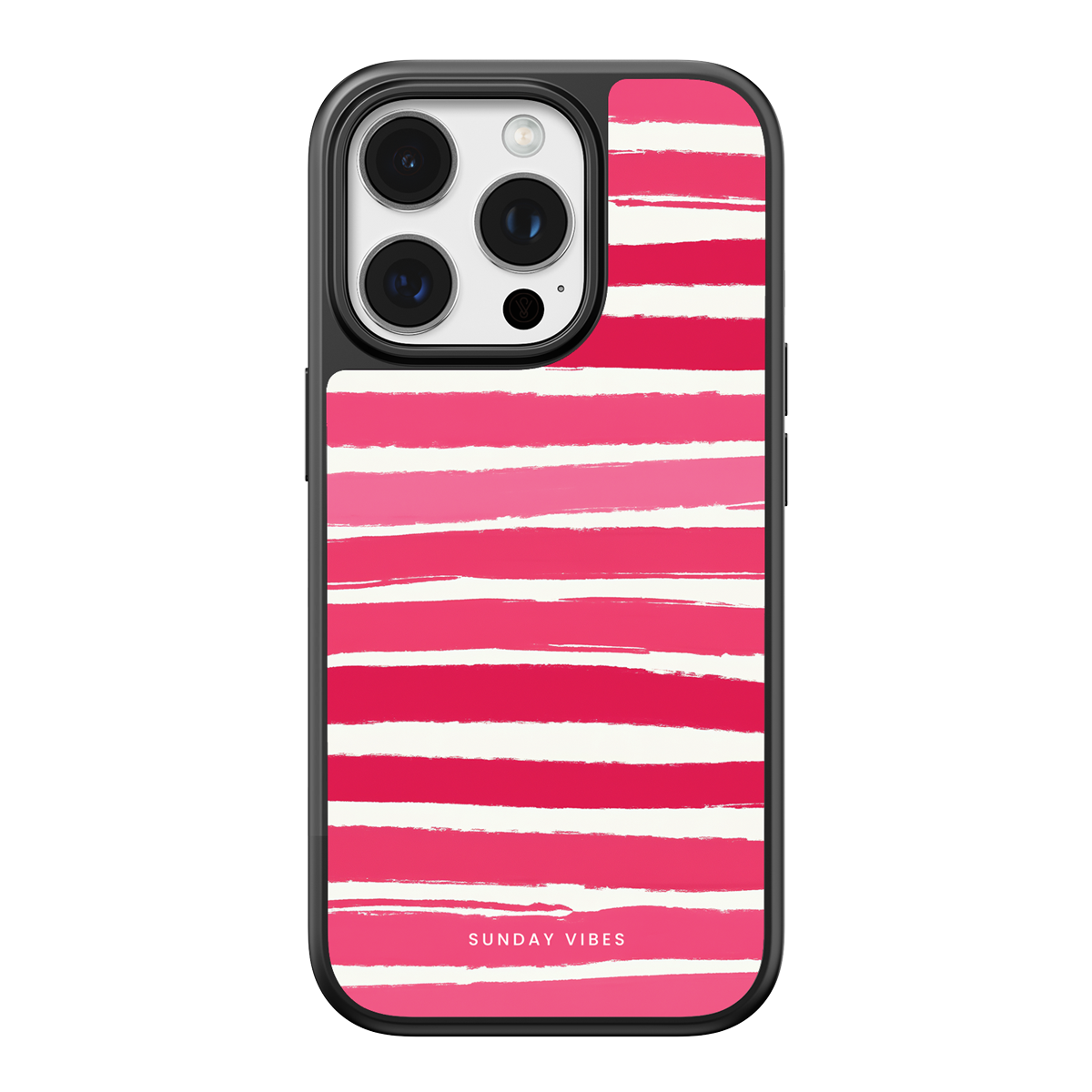 Rosy Brushstroke iPhone Case
