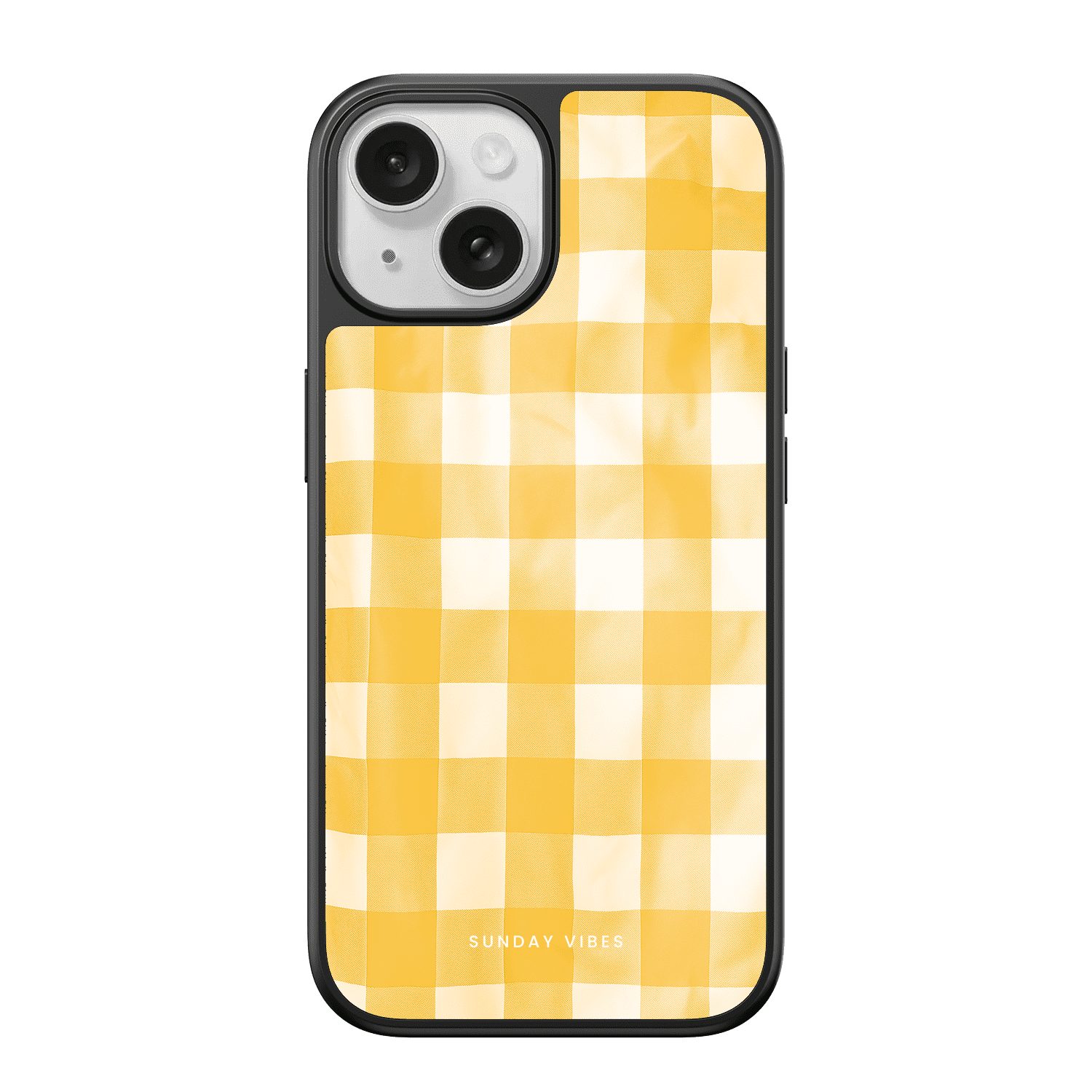 Sunshine Gingham iPhone Case