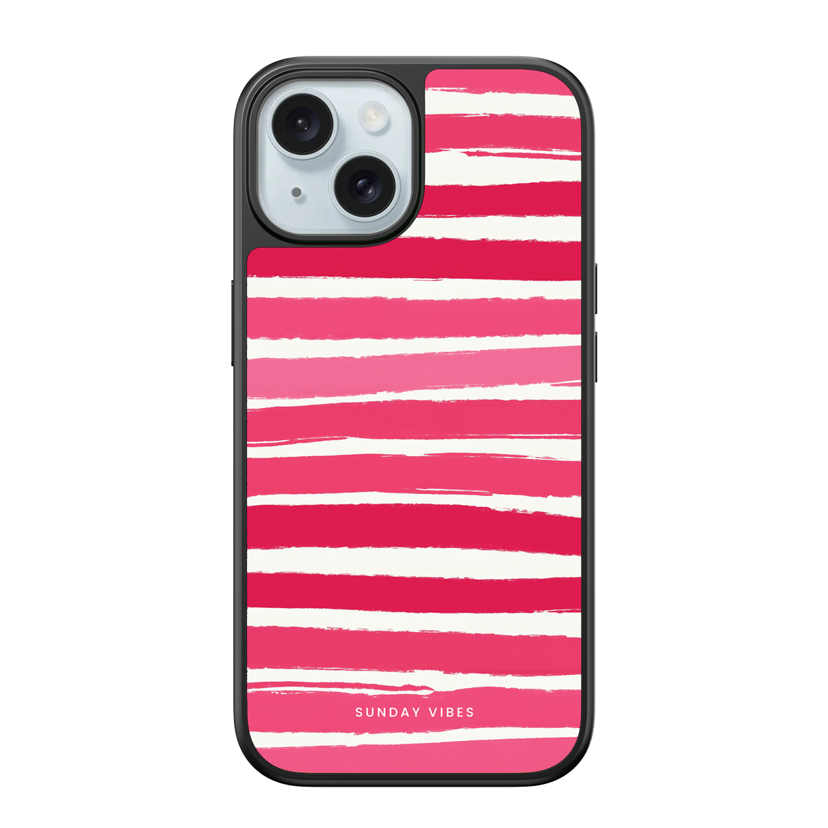 Rosy Brushstroke iPhone Case