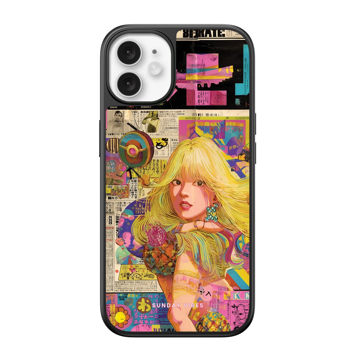 Neon Nostalgia iPhone Case