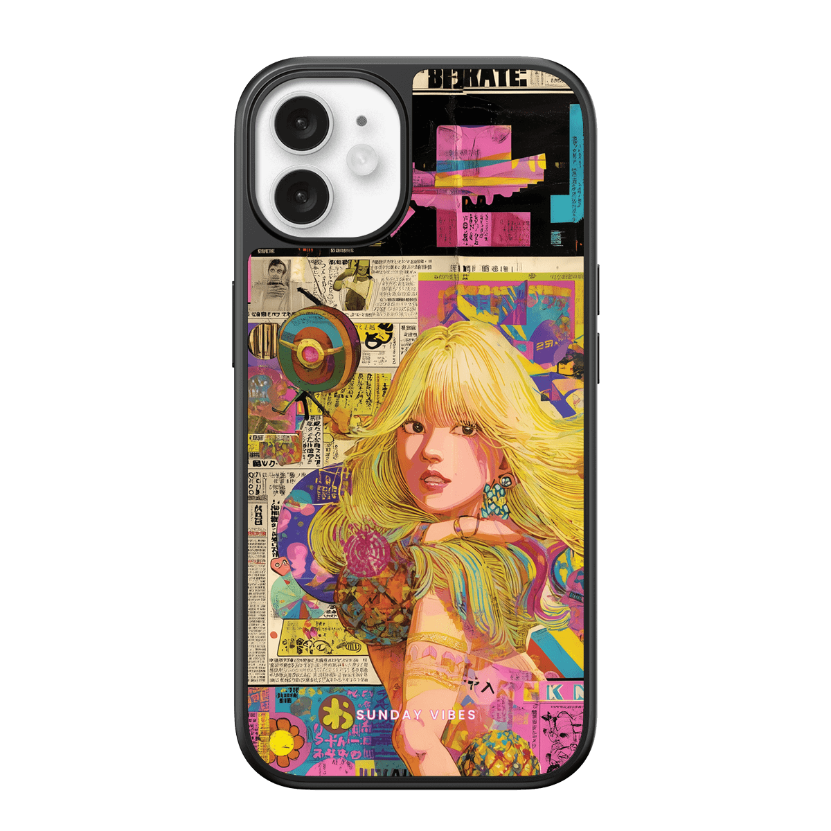 Neon Nostalgia iPhone Case