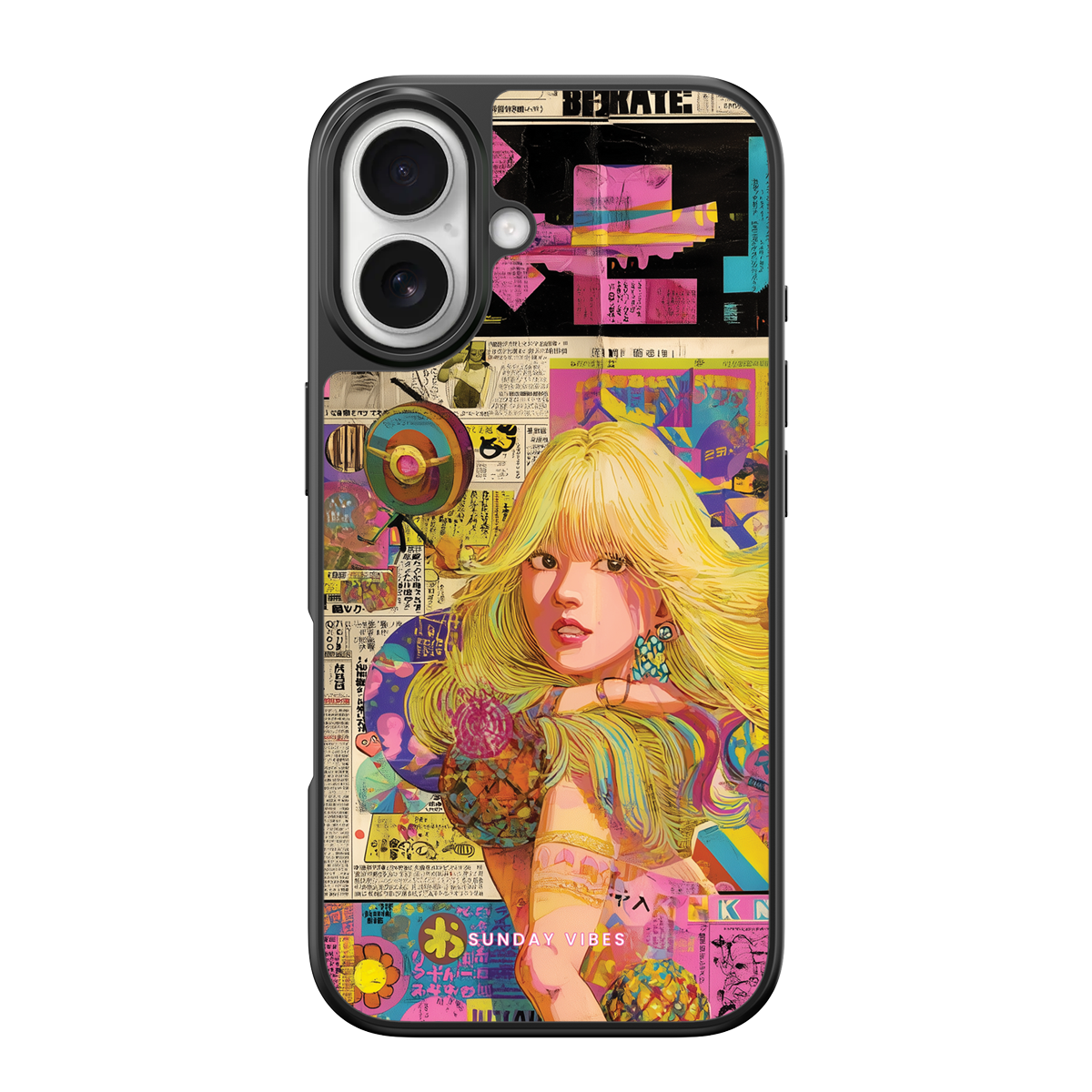 Neon Nostalgia iPhone Case