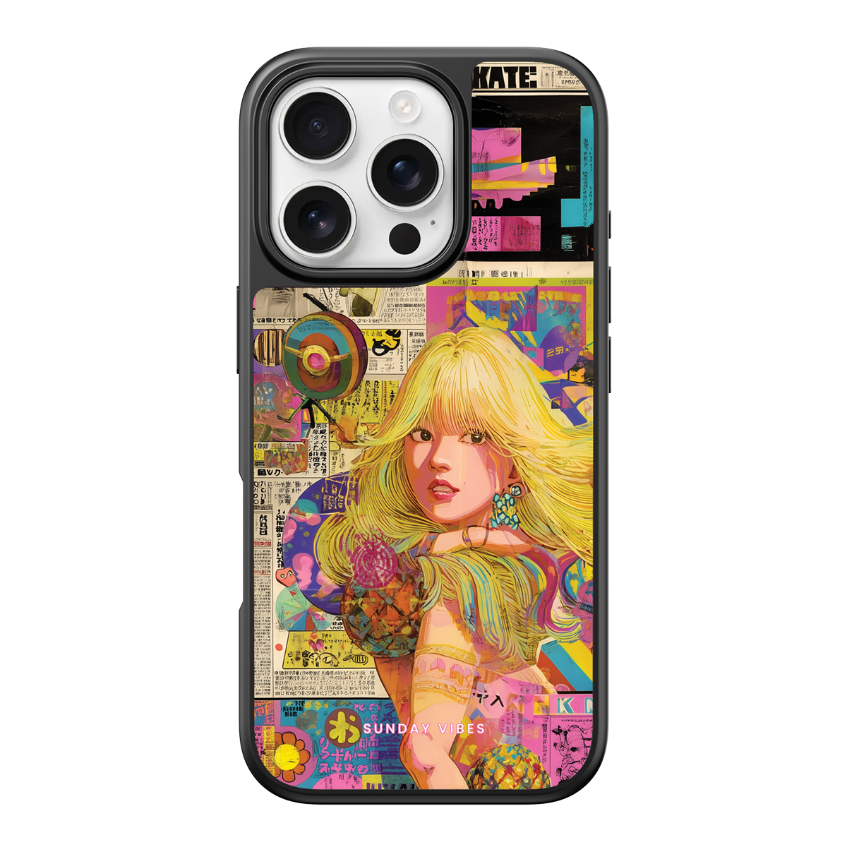 Neon Nostalgia iPhone Case