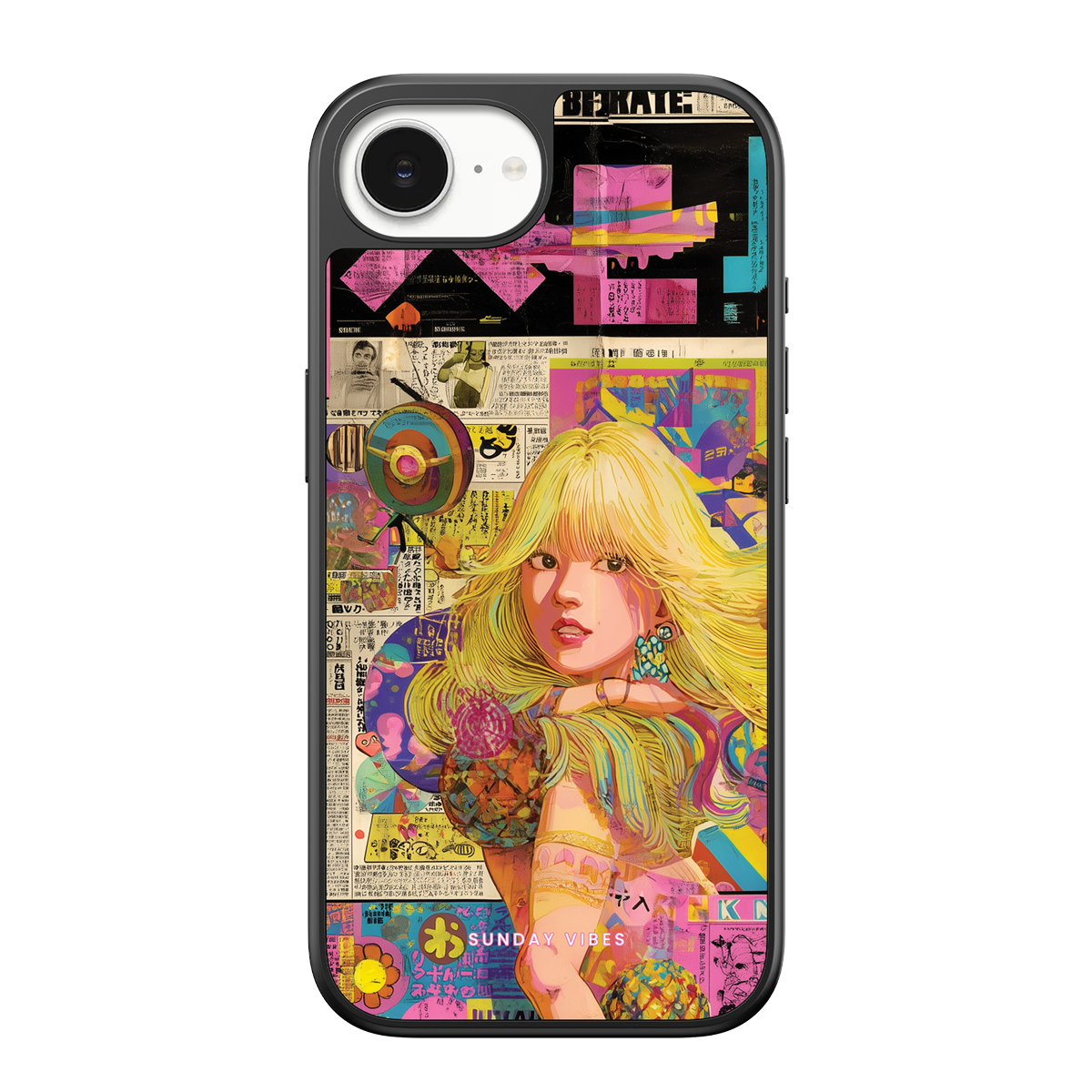 Neon Nostalgia iPhone Case