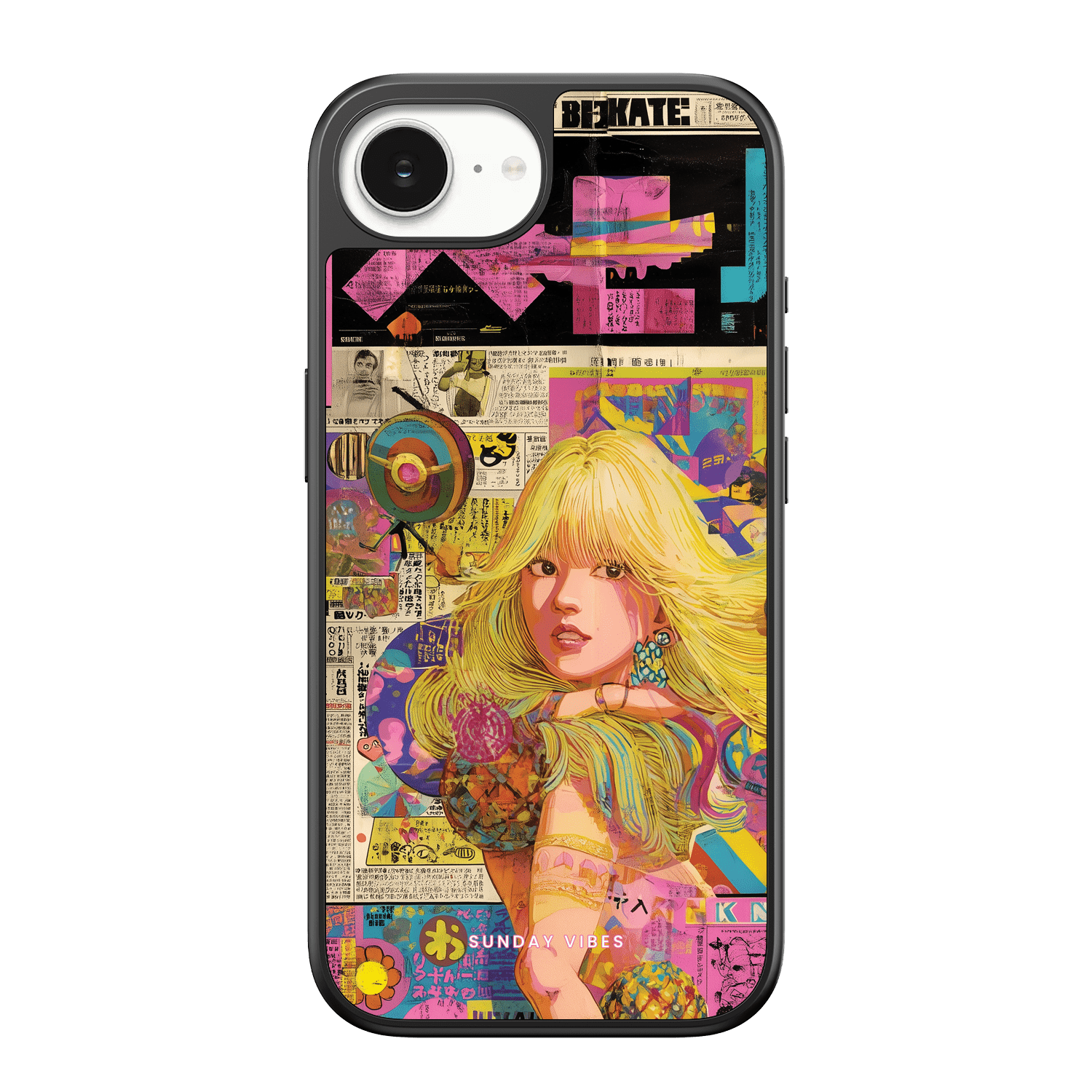 Neon Nostalgia iPhone Case